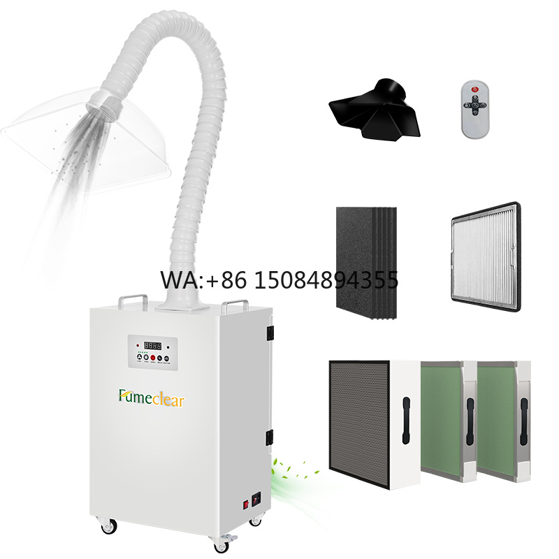 Industrial Laser - 산업용 강력 흡입 추출기 (3D 프린터/DTF