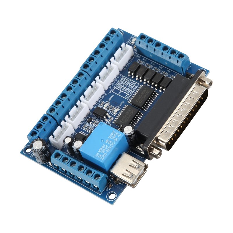Breakout Board Mach3 - A84E-드라이버 보드 MACH3 조각기 5축 CNC