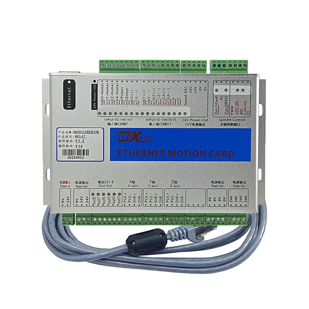 Breakout Board Mach3 - XHC 이더넷 3/4/6 축 MACH3 CNC
