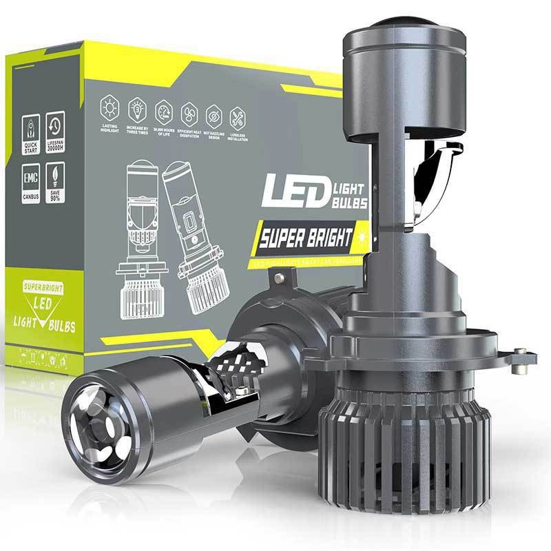 Industrial Laser Projection - XTG GT4 LED 헤드라이트 전구 H4