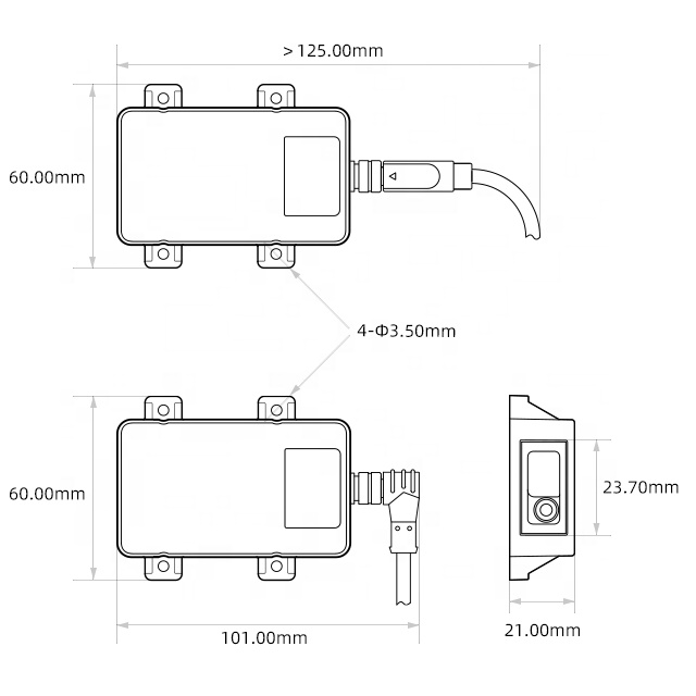 40M 레이저 테이프 측정 센서 모듈 L2s, 1mm  - Industrial Laser Uses 리뷰 및 가격