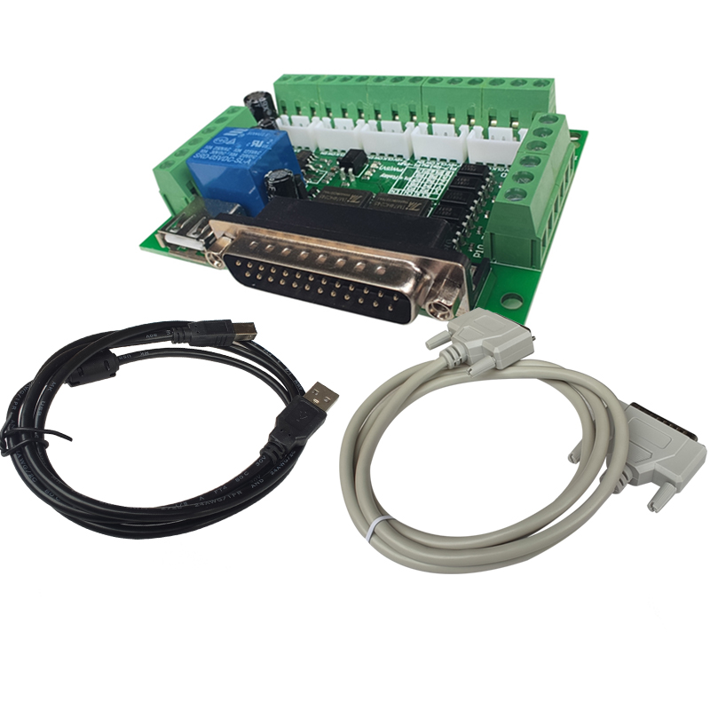 1세트 5축 CNC 인터페이스 어댑터 브레이크아웃 보드 - Breakout Board Mach3 리뷰 및 가격