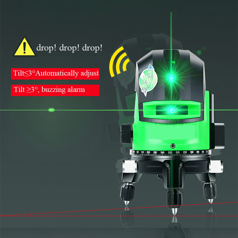 높은 정밀 4D 강한 라이트 녹색 레이저 레벨 360  - Industrial Laser Level 리뷰 및 가격