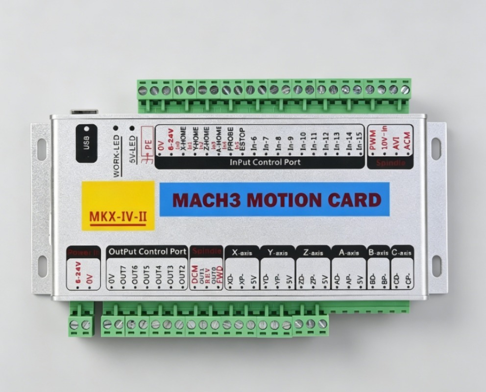 MK4-IV 4축 USB 모션 카드 2MHz Mach3 - Breakout Board Mach3 리뷰 및 가격