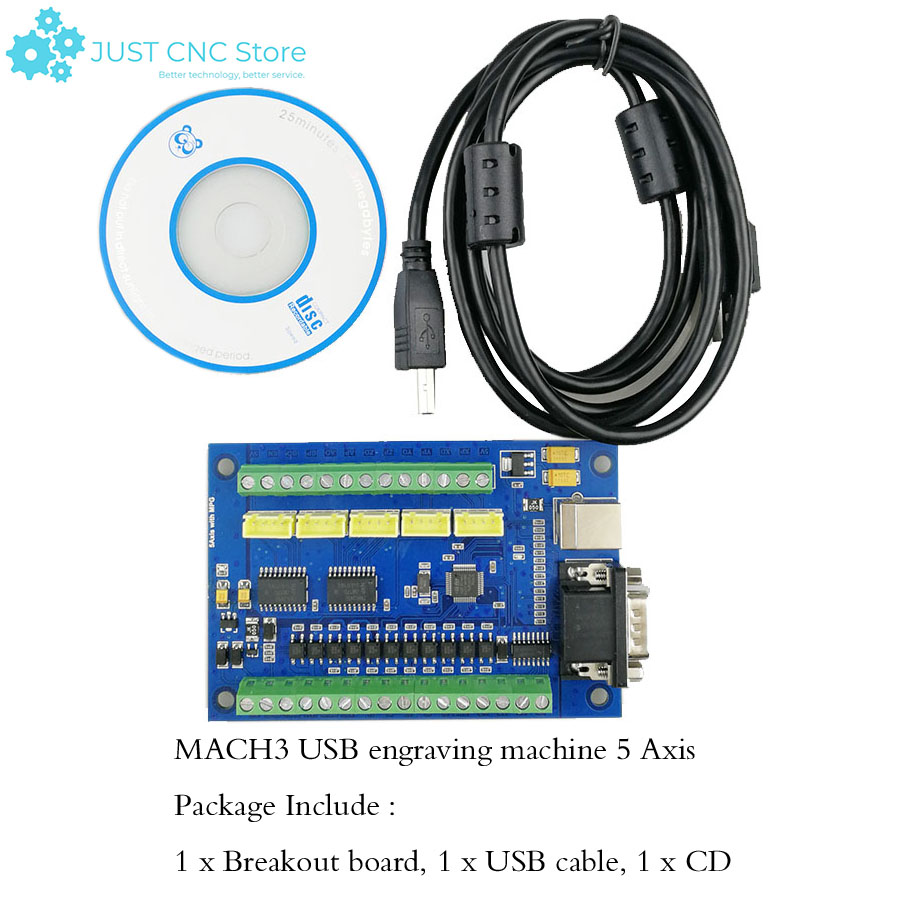 MACH3 USB CNC 드라이버 브레이크 아웃 보드  - Breakout Board Mach3 리뷰 및 가격