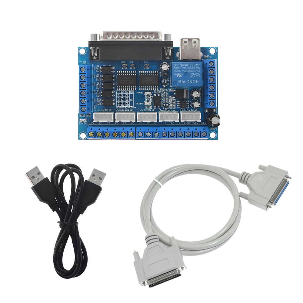 5 축 CNC MACH3 브레이크아웃 보드, USB D - Breakout Board Mach3 리뷰 및 가격