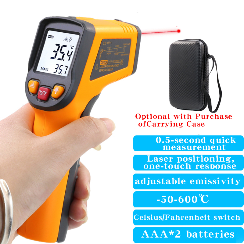 산업용 고정밀 적외선 온도계 온도 레이저 포지셔닝 빠른 - Industrial Laser Uses 리뷰 및 가격